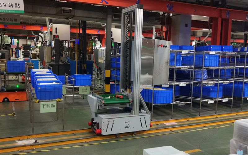 rgv軌道小車讓生產和倉儲變得更加智能、效率