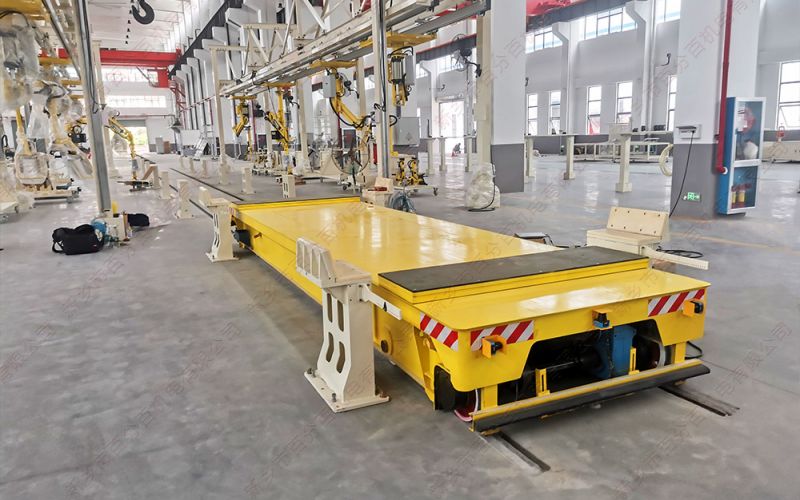 工業(yè)過跨搬運(yùn)的良方——電動(dòng)軌道車