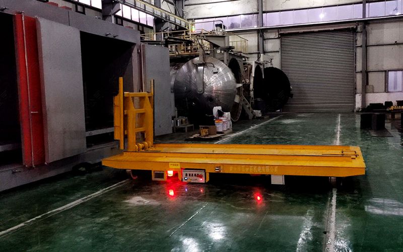 浙江用戶(hù)烘干房退火爐配套擺渡式工業(yè)軌道車(chē)